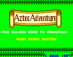 Aztec Adventure screenshot 3 for Sega Master System